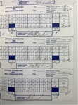 Kite, Singh, Azinger & Seven Others Signed 1997 Bell Canadian Open Official Scorecards