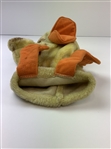 Fuzzy Zoeller's c.1985 Tournament Used PowerBilt H&B Staff Orange Golf Bag w/ Signature Duck Headcover
