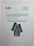 Fuzzy Zoeller's 1984 US Open Winning Used 1-10 Hillerich & Bradsby PowerBilt Scotch '3 16 84' Stamped Iron Set from Caddie