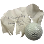 Fuzzy Zoellers Winning 1986 Anheuser-Busch Golf Classic Tournament Used Maxfli Golf Ball from Caddie - Final PGA Win