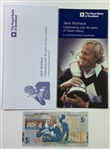 Trio of The Royal Bank of Scotland Jack Nicklaus Commemorative Five Pound Banknote Presentation Sets