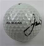 Jack Nicklaus Signed late 1990's Personal Used 'JACK NICKLAUS' Titleist Golf Ball - Mazzeo Collection JSA ALOA