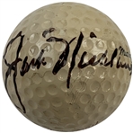 Jack Nicklaus Signed c.1970s Personal JACK NICKLAUS MacGregor Tourney Golf Ball - Mazzeo Collection JSA ALOA