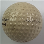 Jack Nicklaus' Signed c.1970's Personal 'JACK NICKLAUS' MacGregor Tourney Golf Ball - Mazzeo Collection JSA ALOA