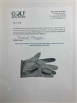 Fuzzy Zoeller Signed Tournament Used Dunlop Player Model Golf Glove - Mazzeo Collection JSA ALOA