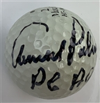 Arnold Palmer Signed Personal Used 1992 PGA Championship Maxfli HT-100 Golf Ball w/ 'PGA 92' Inscrip. - Mazzeo Collection JSA ALOA 