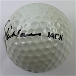 Jack Nicklaus' Signed c.1990's Personal Tournament Used Maxfli HT-100 'JACK' Golf Ball - Mazzeo Collection JSA ALOA