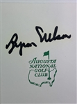 Byron Nelson Signed Augusta National Scorecard JSA ALOA