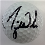Tiger Woods Signed Titleist Golf Ball at 1996 Bell Canadian Open from Fluff to Caddy Mike Mazzeo w/ Badges - 2nd Pro Start JSA ALOA