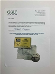 Fuzzy Zoeller's Winning 1985 Hertz Bay Hill Classic Signed Tournament Used Golf Ball from Caddie w/ Badge JSA ALOA