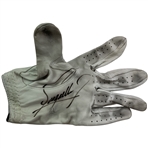 Fuzzy Zoeller's Signed 1984 US Open Final Rd Winning Used Signed Maxfli Glove From his Caddie JSA ALOA