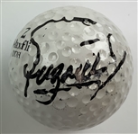 Fuzzy Zoeller's 1984 US Open Final Rd Winning Signed Maxfli Used Golf Ball From his Caddie w/ Badge & ID JSA ALOA