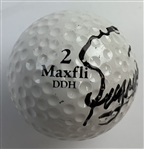 Fuzzy Zoeller's 1984 US Open Final Rd Winning Signed Maxfli Used Golf Ball From his Caddie w/ Badge & ID JSA ALOA