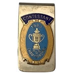 Fuzzy Zoellers 1983 PGA Championship at Riviera CC Contestant Badge - Mazzeo Collection
