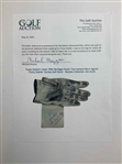 Fuzzy Zoeller's Used 1986 Heritage Classic Tournament-Worn Signed 'Fuzzy Zoeller' Dunlop Golf Glove - Mazzeo Collection JSA ALOA