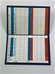 Jack Nicklaus and Tom Watson Signed 1992 US Open Pebble Beach Scorecard - Mazzeo Collection JSA ALOA
