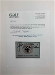 Jack Nicklaus and Tom Watson Signed 1992 US Open Pebble Beach Scorecard - Mazzeo Collection JSA ALOA