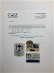 1979 & 1983 Ryder Cup & 1987 Skins Game Fuzzy Zoeller Caddy Badges - Mazzeo Collection