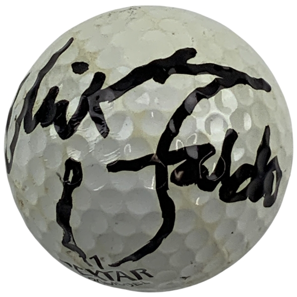 Nick Faldo Signed Tournament Used Rextar Pro Model 11 Balata 40 Golf Ball - Mazzeo Collection JSA ALOA