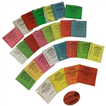 A Collection of Open Championship Caddie and Staff Passes, 1985-2003 - Mazzeo Collection