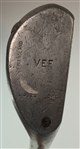 Vintage Cassidy's Vee Model Hickory Shafted Aluminum Alloy Putter