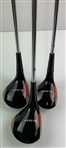A Trio of RAM Custom Tom Watson Signature Model Vintage Golf Woods