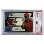 2004 Upper Deck Tiger Woods Golf Gear Birdie Dual #TWGGB PSA 5 EX Cert 156209152