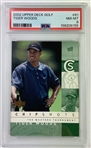 A Group of Graded 2002 Upper Deck Golf Tiger Woods Trading Cards