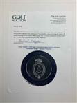 Fuzzy Zoeller's 1985 Open Championship at Royal St George's Contestant Badge - Mazzeo Collection