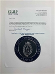 Fuzzy Zoeller's 1986 Open Championship Royal Birkdale Contestant Badge - Mazzeo Collection