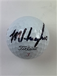 Villegas, Poston, Zalatoris & Hughes Signed Golf Balls w/ JSA Cards