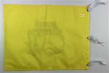 Jon Rahm Signed 2023 Masters Tournament Embroidered Flag JSA #CN16955