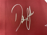 Dustin Johnson Signed 2016 U.S. Open Oakmont Country Club Flag JSA #CN16971