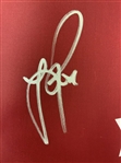 Justin Rose Signed 2013 US Open at Merion Red Screen Flag JSA#CK44876