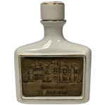 Royal English Porcelain St. Andrews Old Course Golf Decanter by Bill Waugh Limited Edition 19 of 50