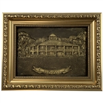 Augusta National Clubhouse Bronze Plaque by Artist Bill Waugh