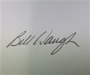 Robert Trent Jones & Bill Waugh Signed and Matted Print of Augusta National Golf Club JSA ALOA