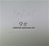 Robert Trent Jones & Bill Waugh Signed and Matted Print of Augusta National Golf Club JSA ALOA