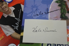 Hale Irwin's Signed Wheaties Box, 2008 Hualalai Resort Poster & 3x5 Index Card JSA ALOA