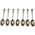 Seven (7) Vintage HGC  Sterling Silver Spoons