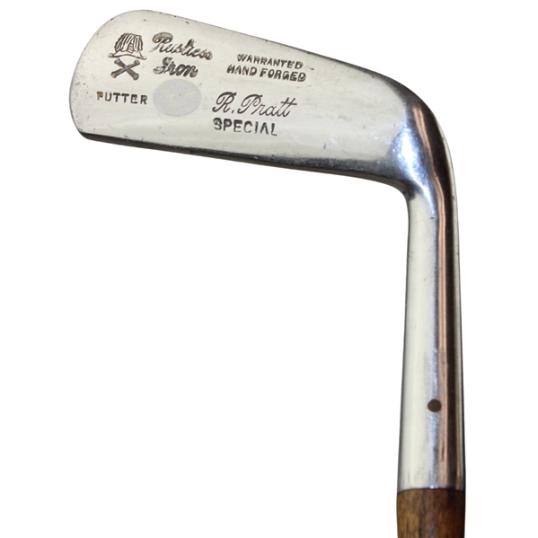 R. Pratt Warranted Hand Forged Special Rustless Iron Putter