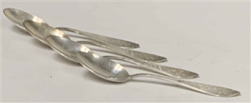 A Group of Birks Sterling Silver Golfing Prize Spoons and Personal Accessories