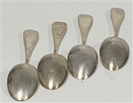 A Group of Birks Sterling Silver Golfing Prize Spoons and Personal Accessories