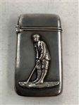 A Group of Birks Sterling Silver Golfing Prize Spoons and Personal Accessories