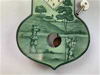 1910 De Luxe Pendulum Clock - Waterbury Ct. Manufactured August C Keebler Co. w/ Key