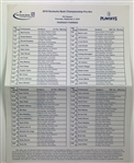 2010 Stars of Golf W/Rory, DJ - 13 Signed On TPC Sawgrass 17th Hole Photo JSA ALOA