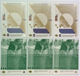 A Collection of Upper Deck Golf Trading Cards Featuring Justin Leonard and Colin Montgomerie with Two Authentic Autographs
