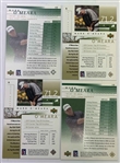 Collection of Approximately 70 Tom Lehman and Mark O'Meara Golf Trading Cards Including Autographs and Memorabilia