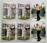 Collection of Approximately 70 Tom Lehman and Mark O'Meara Golf Trading Cards Including Autographs and Memorabilia