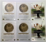 Collection of Approximately 70 Tom Lehman and Mark O'Meara Golf Trading Cards Including Autographs and Memorabilia